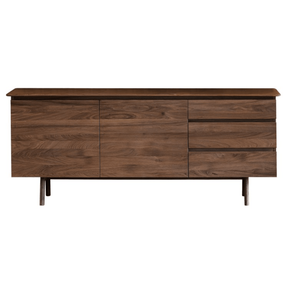 Walnut sideboard shop mid century