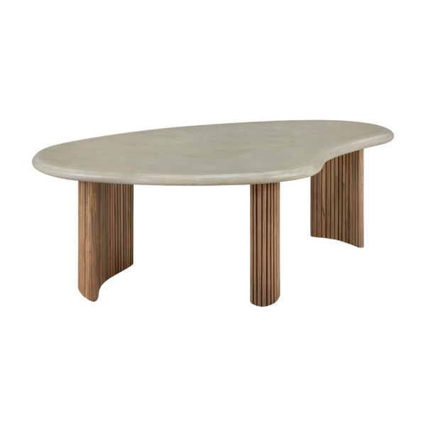 Ethnicraft Boomerang outdoor coffee table