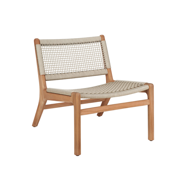 Ethnicraft Jack Woven outdoor lounge chair