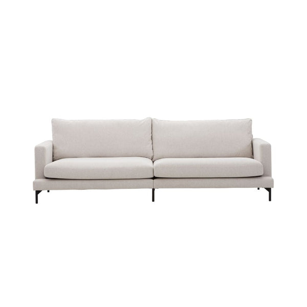 Andes 4 Seater Split Sofa - Nordby White