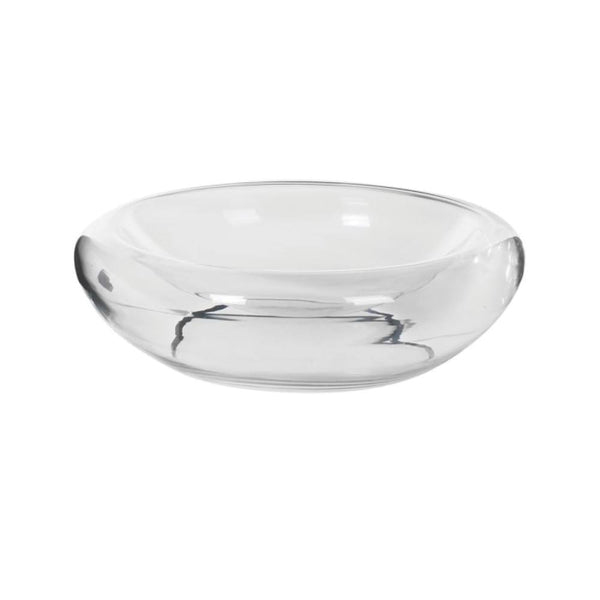 large curved reversible glass bowl