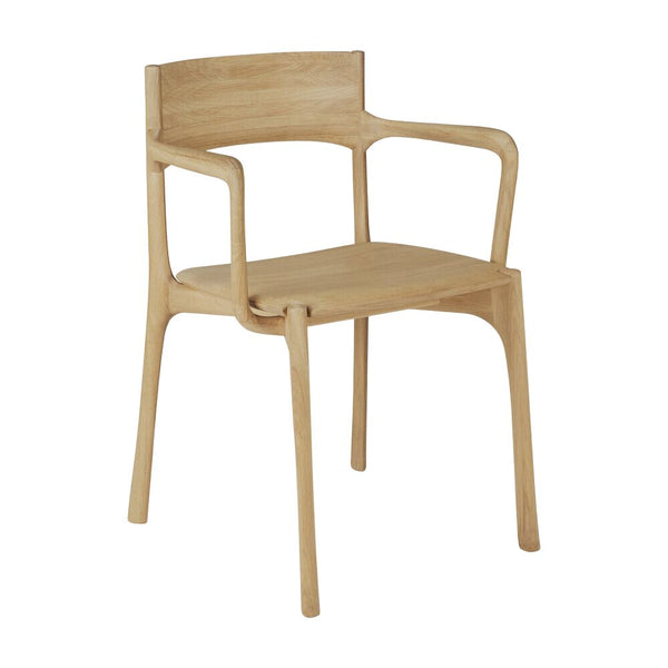 ethnicraft pi dining chair with arms