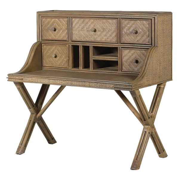 Haven Rattan Writing Desk