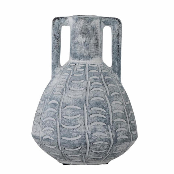 Riana Vase, Grey, Ceramic