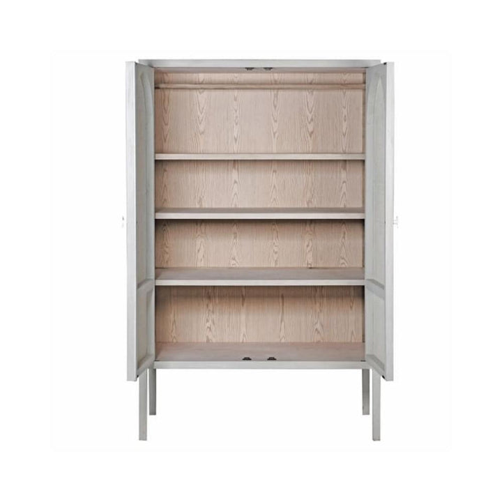 Taranto White Wash Rattan Wardrobe Pod Furniture Ireland