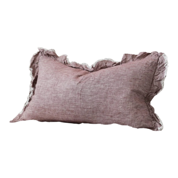 Washed Plum Cushion