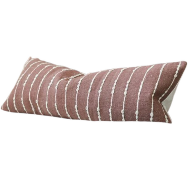 Plum Bolster Cushion