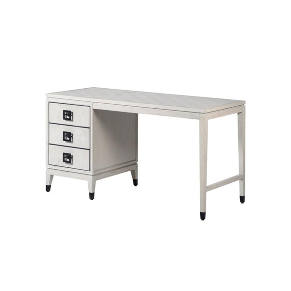 Beaux Squares Three Drawer Desk