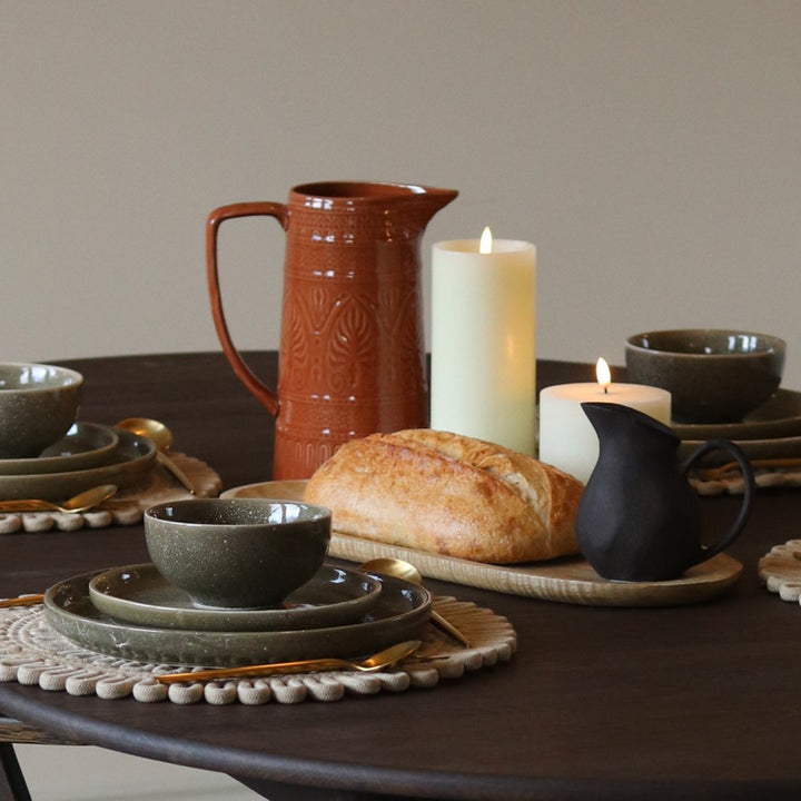 olive crockery set