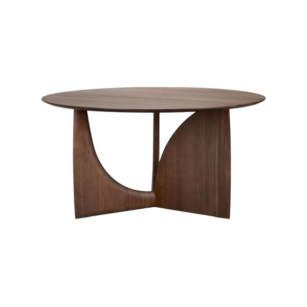 ethnicraft geometric round dining table