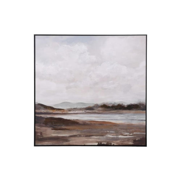 Misty Landscape Canvas