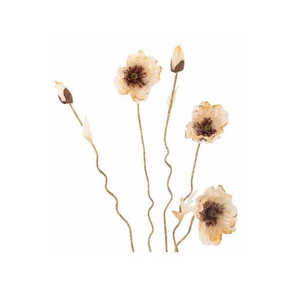 poppy stem artificial flowers