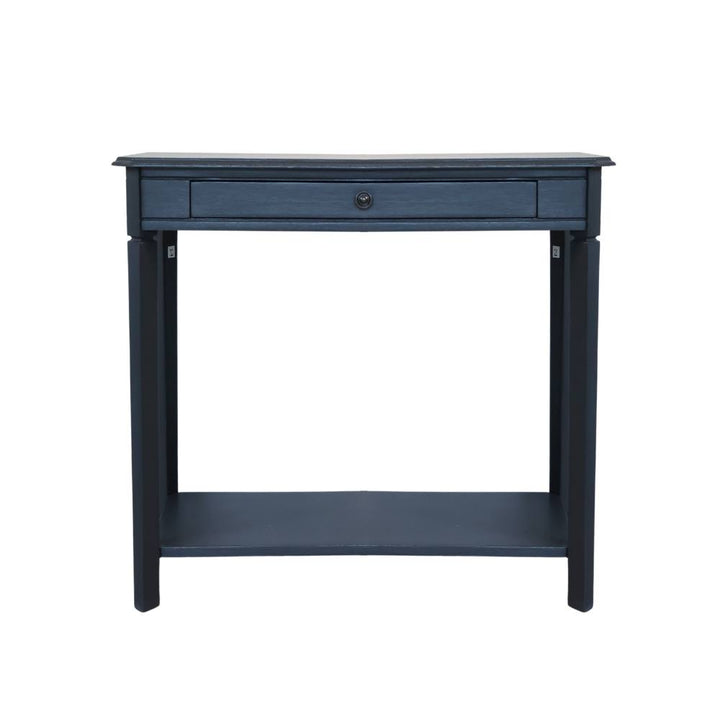 anita half moon console table