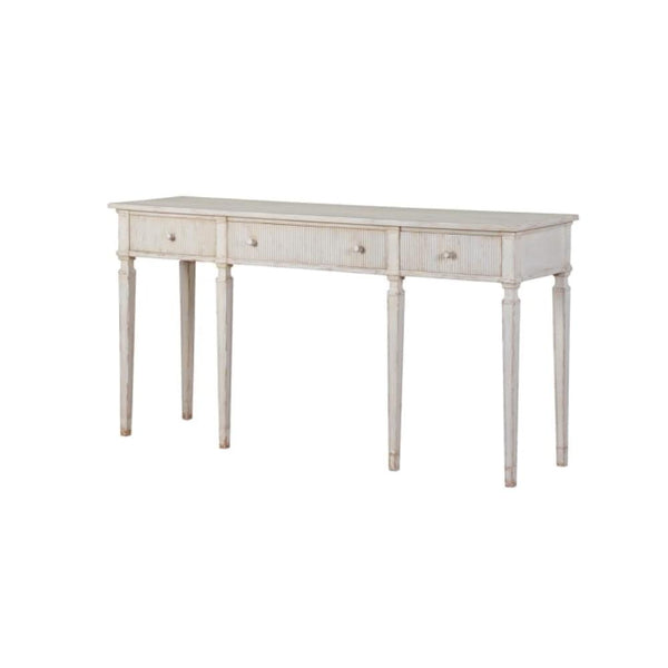 Giselle 3 Drawer Ribbed Hall Drawer