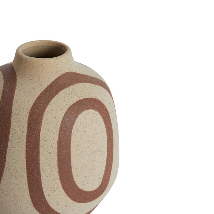 una terracotta vase