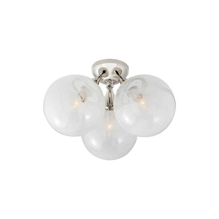 cristol flush light brass