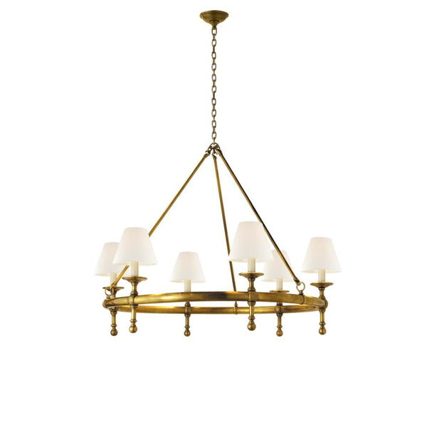 Visual Comfort Classic Ring Chandelier