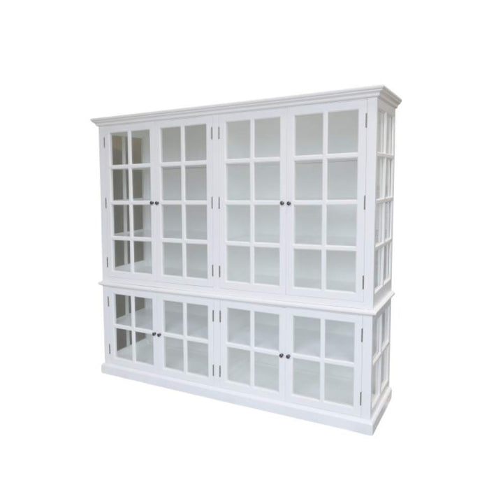 display cabinet w 8 doors shelves