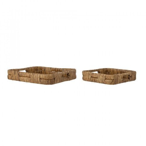 Evaleen Rattan Tray - Set of Two - Pod Furniture Ireland