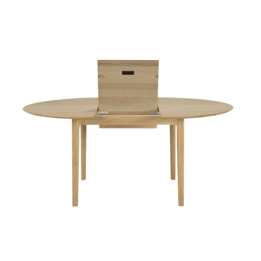 Ethnicraft round deals dining table