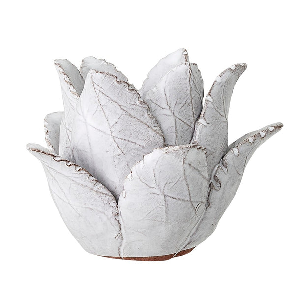 White Flower Votive Podfurniture