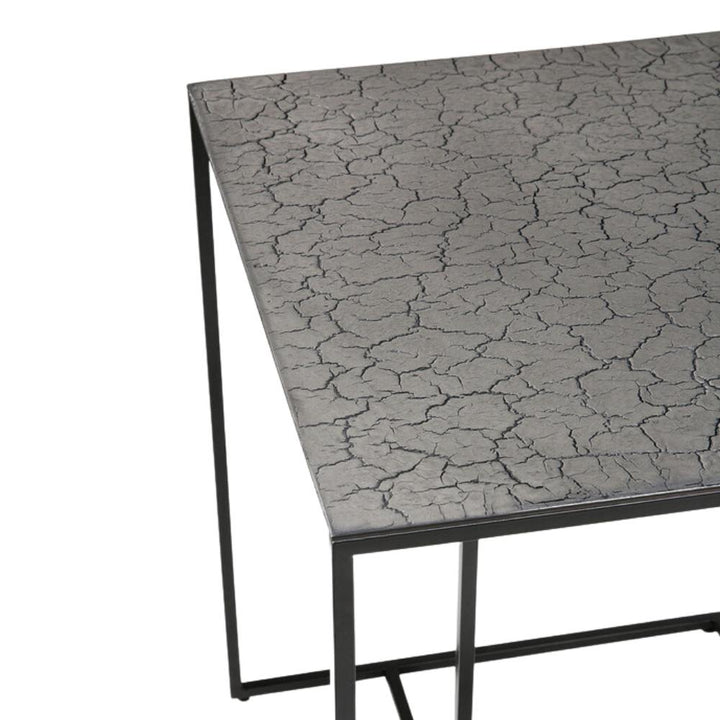 Ethnicraft Triptic Side Table - Lava - Rectangular - Pod Furniture Ireland