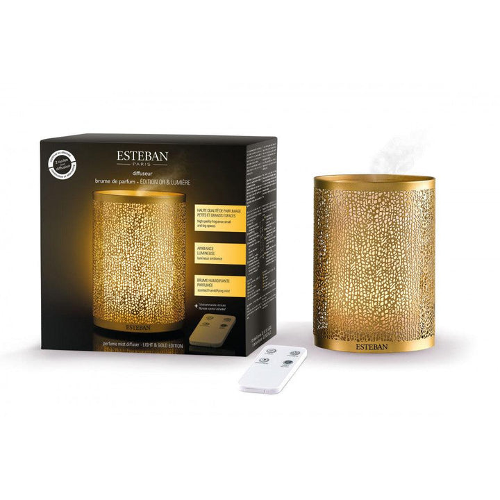 Mist Diffuser - Gold & Light Esteban